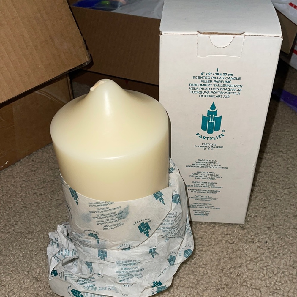 Party lite 10x23 cm Candle Vanilla